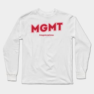 MGMT Long Sleeve T-Shirt